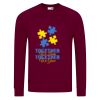 AWDis Academy Senior Raglan Sweatshirt Thumbnail