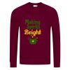 AWDis Academy Senior Raglan Sweatshirt Thumbnail