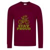 AWDis Academy Senior Raglan Sweatshirt Thumbnail
