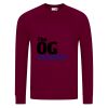 AWDis Academy Senior Raglan Sweatshirt Thumbnail