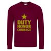 AWDis Academy Senior Raglan Sweatshirt Thumbnail