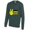 AWDis Academy Kids Raglan Sweatshirt Thumbnail